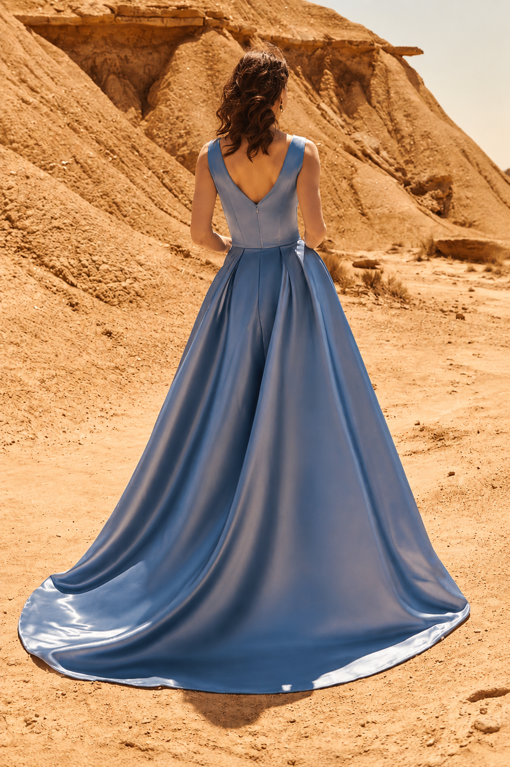 Vestido Grisaceo
