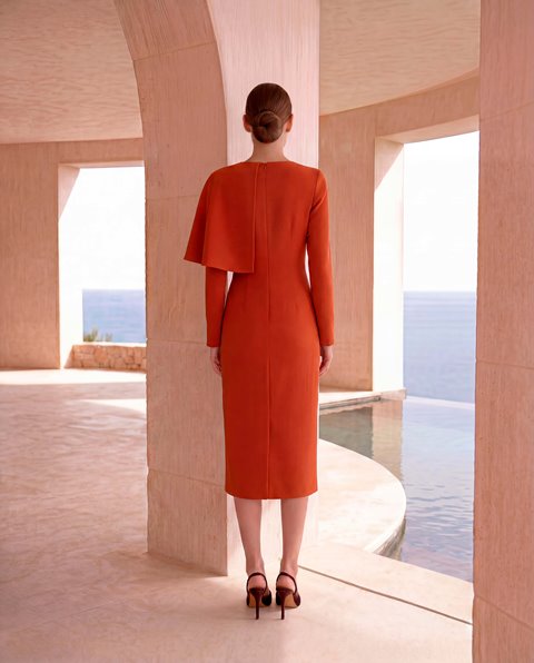 Vestido Capa