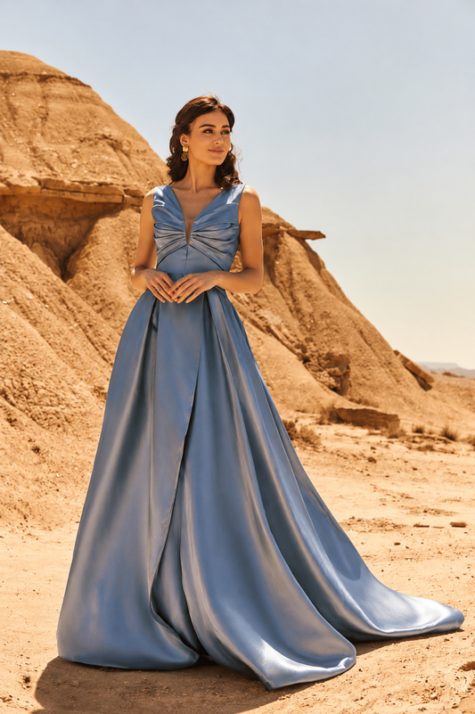 Vestido Grisaceo
