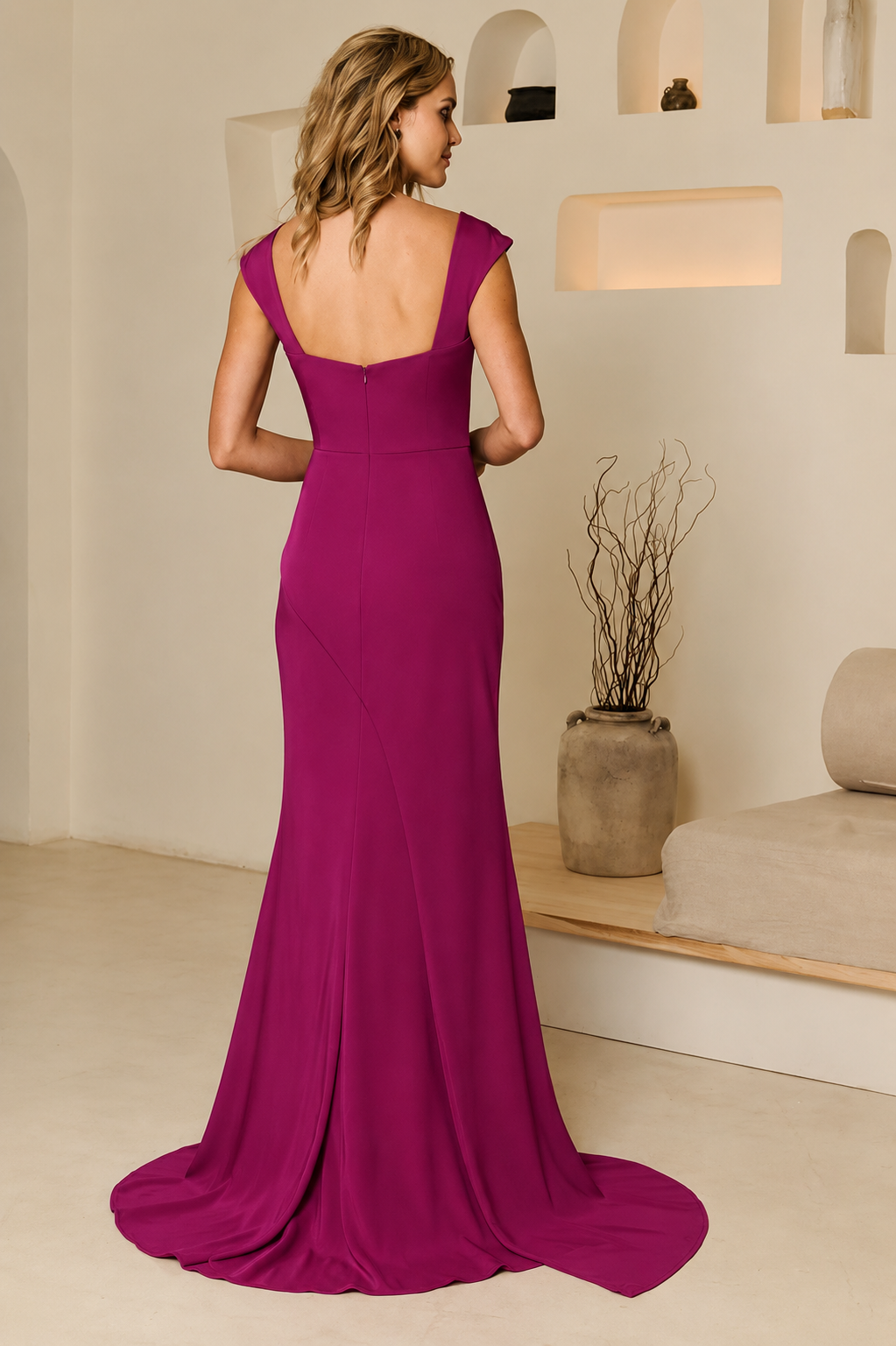Vestido Morado