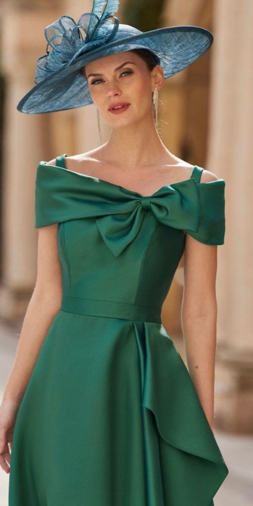 Couture Club - VESTIDO ALPINO - Verde